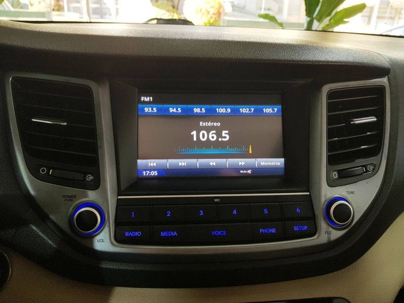 Hyundai TUCSON 1.6 16V T-GDI GASOLINA GLS ECOSHIFT 2017/2018 ADVANT AUTOMÓVEIS CAXIAS DO SUL / Carros no Vale