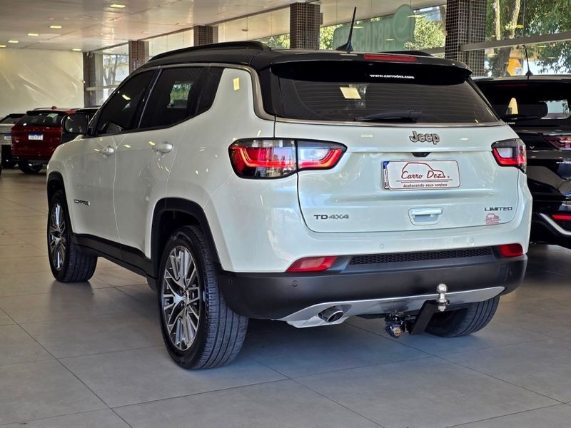 JEEP COMPASS 2.0 TD350 TURBO DIESEL LIMITED AT9 2022/2023 CARRO DEZ NOVO HAMBURGO / Carros no Vale