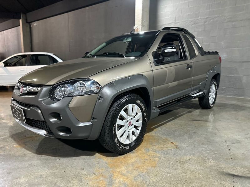Fiat STRADA 1.8 MPI ADVENTURE CE 16V FLEX 2P AUTOMATIZADO 2015/2016 CARRO AUTOMARCAS CAXIAS DO SUL / Carros no Vale