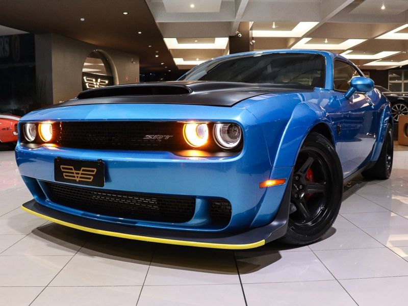 Dodge CHALLENGER 6.2 V8 HEMI GASOLINA SRT DEMON TORQUEFLITE 2018/2018 VIA BELLA VEÍCULOS ESPECIAIS CAXIAS DO SUL / Carros no Vale