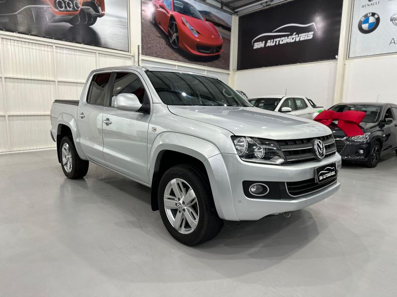 Volkswagen Amarok 2.0 Highline 4×4 Cd 16v Turbo Intercooler 2012/2013 SIM AUTOMÓVEIS ROLANTE / Carros no Vale