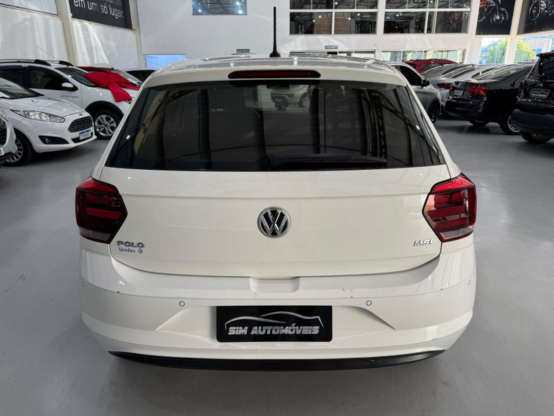 Volkswagen Polo 1.6 Msi 16v 2019/2020 SIM AUTOMÓVEIS ROLANTE / Carros no Vale