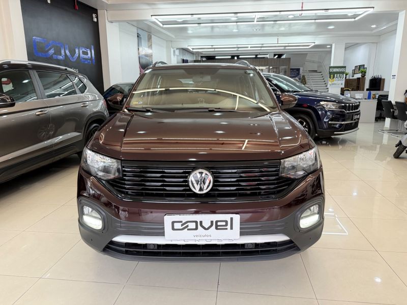Volkswagen T-cross 1.0 200 Tsi Total 2019/2020 COVEL VEICULOS ENCANTADO / Carros no Vale