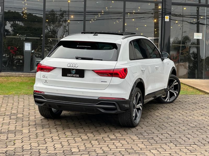 Audi Q3 Perf Black 2.0 TFSI Tiptr Quattro 2023/2024 CONCEPT MOTORS PASSO FUNDO / Carros no Vale