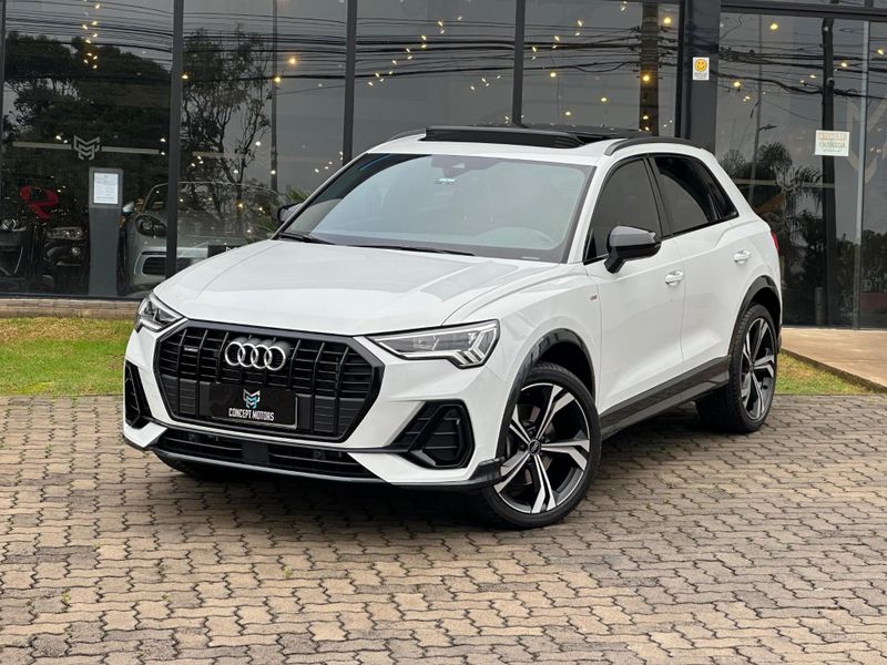 Audi Q3 Perf Black 2.0 TFSI Tiptr Quattro 2023/2024 CONCEPT MOTORS PASSO FUNDO / Carros no Vale