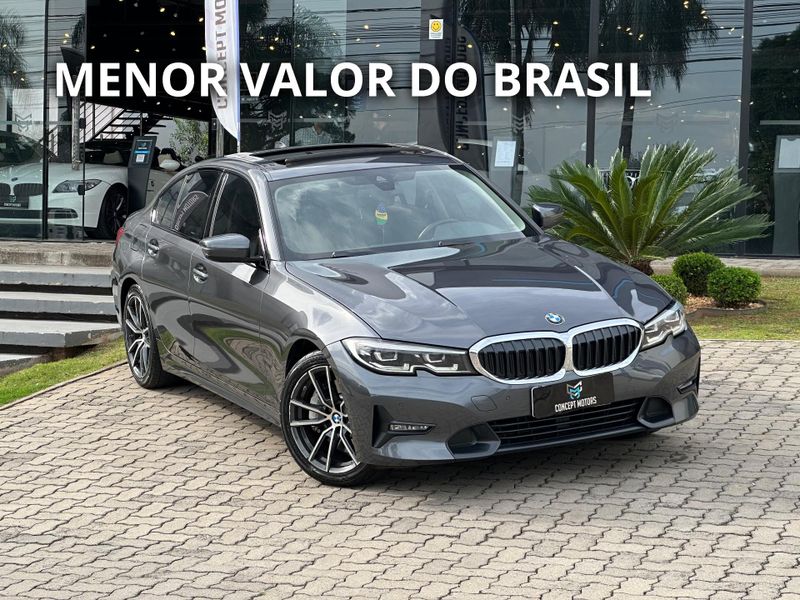 BMW 330i Sport 2.0 TB 16V 4p 2019/2020 CONCEPT MOTORS PASSO FUNDO / Carros no Vale