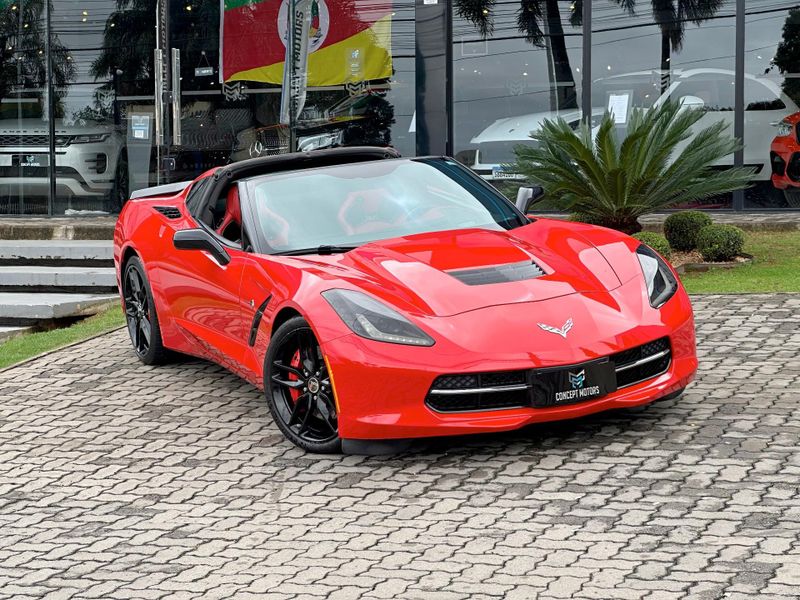 Chevrolet Corvette 6.2 V8 Stingray Targa 2014/2014 CONCEPT MOTORS PASSO FUNDO / Carros no Vale Chevrolet Corvette 6.2 V8 Stingray Targa 2014/2014 CONCEPT MOTORS PASSO FUNDO / Carros no Vale