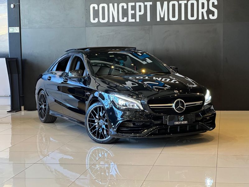 Mercedes-Benz Cla 45 AMG CLA 45 4MATIC CGI 2.0 TB Aut. 2018/2018 CONCEPT MOTORS PASSO FUNDO / Carros no Vale Mercedes-Benz Cla 45 AMG CLA 45 4MATIC CGI 2.0 TB Aut. 2018/2018 CONCEPT MOTORS PASSO FUNDO / Carros no Vale