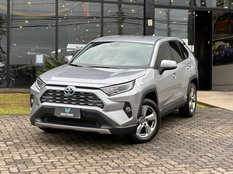 Toyota RAV-4 2.5 S 4×4 Aut (HÃ­brido) 2019/2019 CONCEPT MOTORS PASSO FUNDO / Carros no Vale