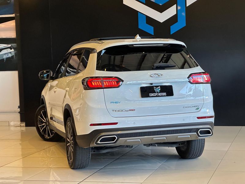 CAOA Chery Tiggo 8 PRO 1.5 Turbo (HÃ­brido) 2023/2024 CONCEPT MOTORS PASSO FUNDO / Carros no Vale