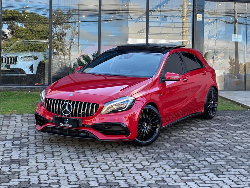 Mercedes-Benz Classe A 45 AMG 4MATIC 2.0 Turbo Aut. 2016/2017 CONCEPT MOTORS PASSO FUNDO / Carros no Vale