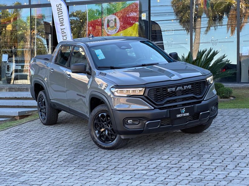Ram Rampage REBEL 2.0 TB CD 4X4 Diesel Aut. 2024/2024 CONCEPT MOTORS PASSO FUNDO / Carros no Vale