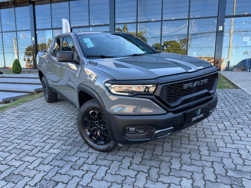 Ram Rampage REBEL 2.0 TB CD 4X4 Diesel Aut. 2024/2024 CONCEPT MOTORS PASSO FUNDO / Carros no Vale