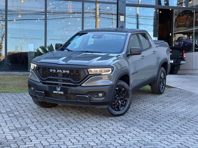 Ram Rampage REBEL 2.0 TB CD 4X4 Diesel Aut. 2024/2024 CONCEPT MOTORS PASSO FUNDO / Carros no Vale