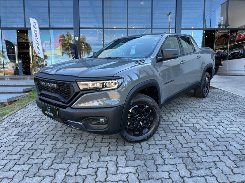 Ram Rampage REBEL 2.0 TB CD 4X4 Diesel Aut. 2024/2024 CONCEPT MOTORS PASSO FUNDO / Carros no Vale