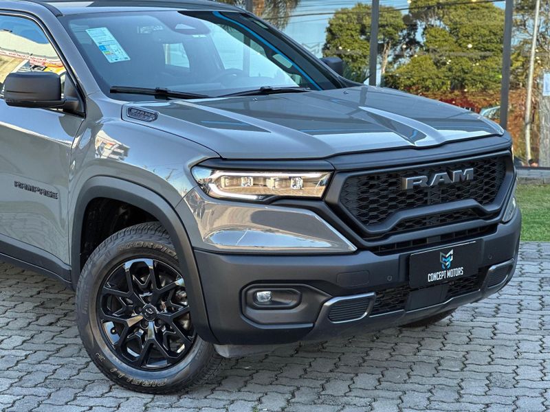 Ram Rampage REBEL 2.0 TB CD 4X4 Diesel Aut. 2024/2024 CONCEPT MOTORS PASSO FUNDO / Carros no Vale