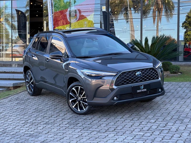 Toyota Corolla Cross XRX 1.8 16V Aut (HÃ­brido) 2023/2023 CONCEPT MOTORS PASSO FUNDO / Carros no Vale