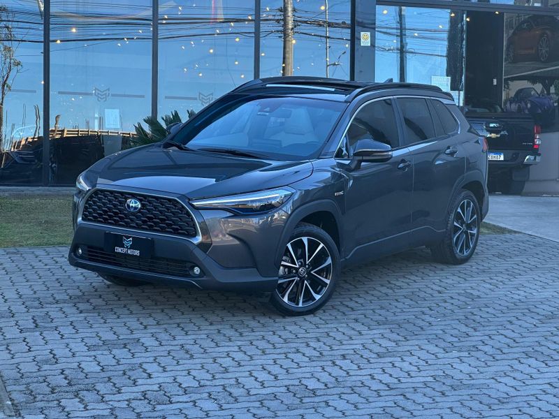Toyota Corolla Cross XRX 1.8 16V Aut (HÃ­brido) 2023/2023 CONCEPT MOTORS PASSO FUNDO / Carros no Vale