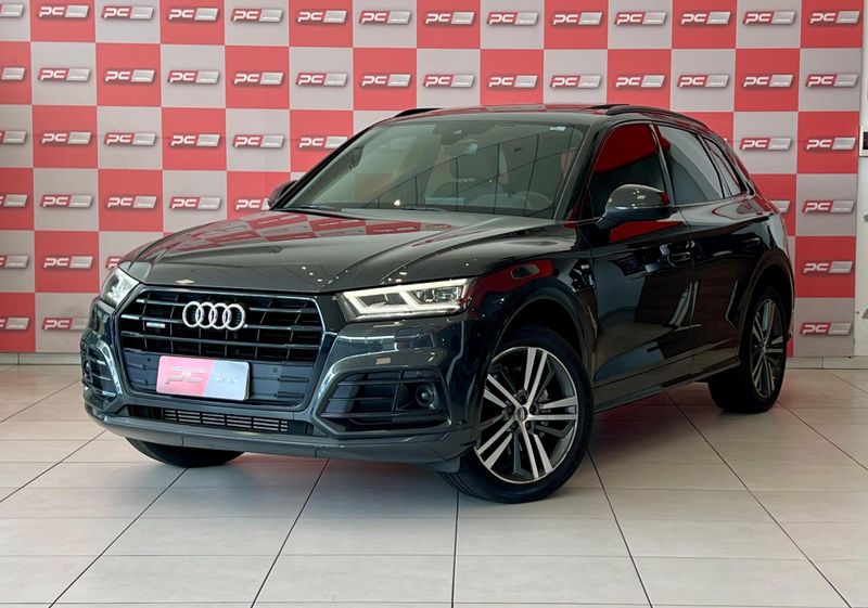 Audi Q5 Black 2.0 TFSI Quattro S Tronic 2019/2019 PC VEÍCULOS SANTA CRUZ DO SUL / Carros no Vale