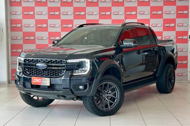 Ford Ranger Limited 3.0 V6 4×4 CD TB Die 2024/2024 PC VEÍCULOS SANTA CRUZ DO SUL / Carros no Vale