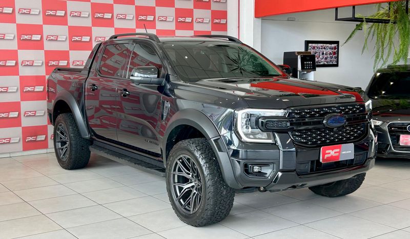 Ford Ranger Limited 3.0 V6 4×4 CD TB Die 2024/2024 PC VEÍCULOS SANTA CRUZ DO SUL / Carros no Vale