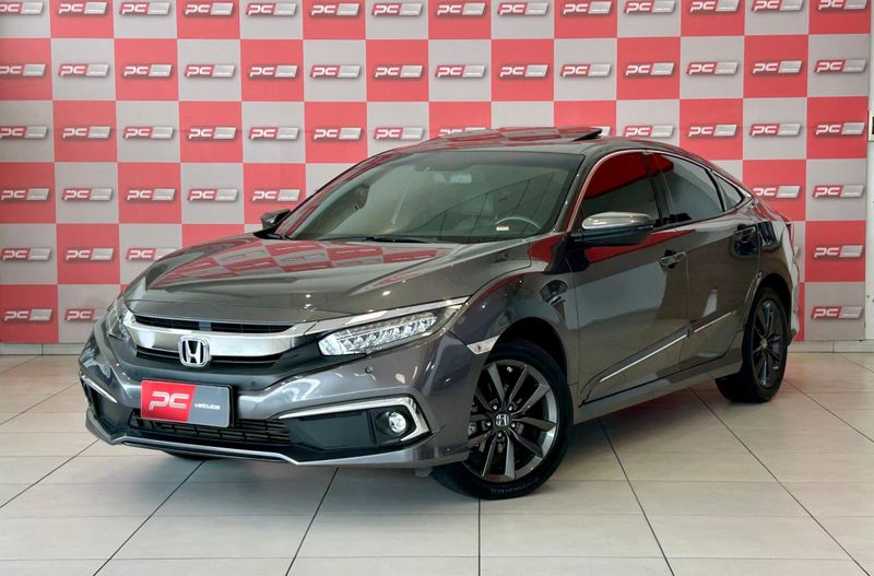 Honda Civic Sedan TOURING 1.5 Turbo 16V 2020/2020 PC VEÍCULOS SANTA CRUZ DO SUL / Carros no Vale