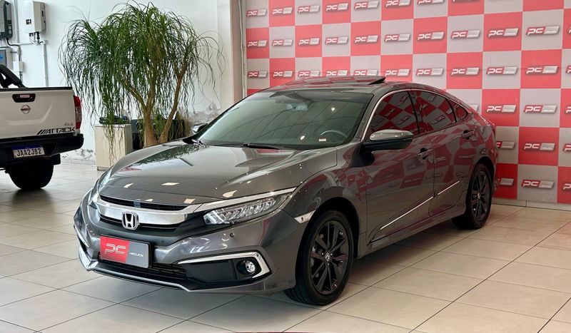 Honda Civic Sedan TOURING 1.5 Turbo 16V 2020/2020 PC VEÍCULOS SANTA CRUZ DO SUL / Carros no Vale