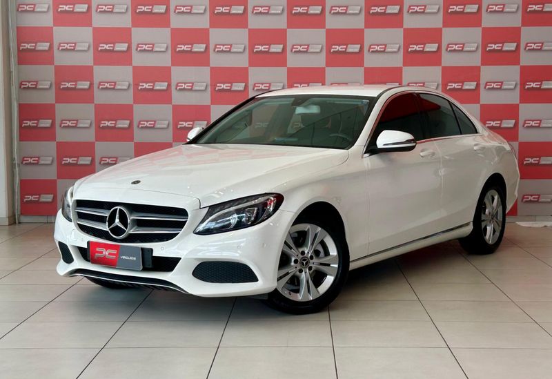 Mercedes-Benz C-180 CGI Avant 1.6/ FlexTB 16V 2017/2018 PC VEÍCULOS SANTA CRUZ DO SUL / Carros no Vale