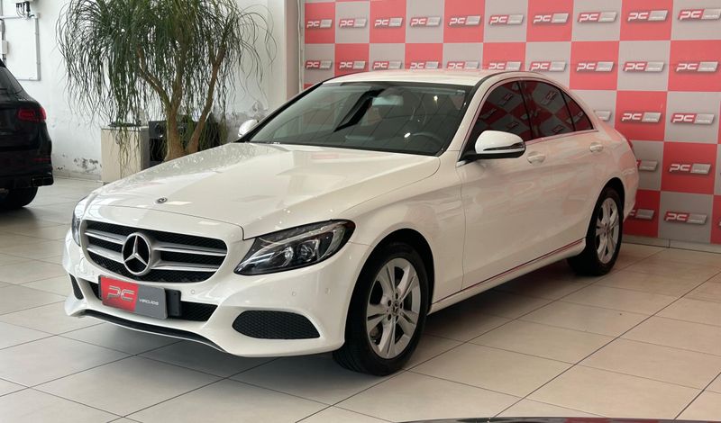 Mercedes-Benz C-180 CGI Avant 1.6/ FlexTB 16V 2017/2018 PC VEÍCULOS SANTA CRUZ DO SUL / Carros no Vale