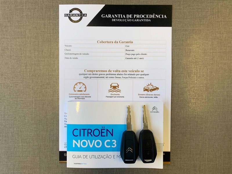 CITROEN C3 1.6 2022/2023 DUARTE VEÍCULOS PORTO ALEGRE / Carros no Vale