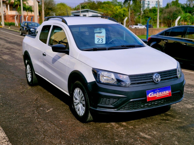 VOLKSWAGEN SAVEIRO ROBUST 1.6 TOTAL FLEX 8V CD 2022/2023 CRUZEIRO MULTIMARCAS CRUZEIRO DO SUL / Carros no Vale