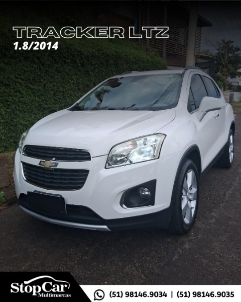 CHEVROLET TRACKER 1.8 LTZ AT 2014/2014 STOPCAR MULTIMARCAS ESTRELA / Carros no Vale