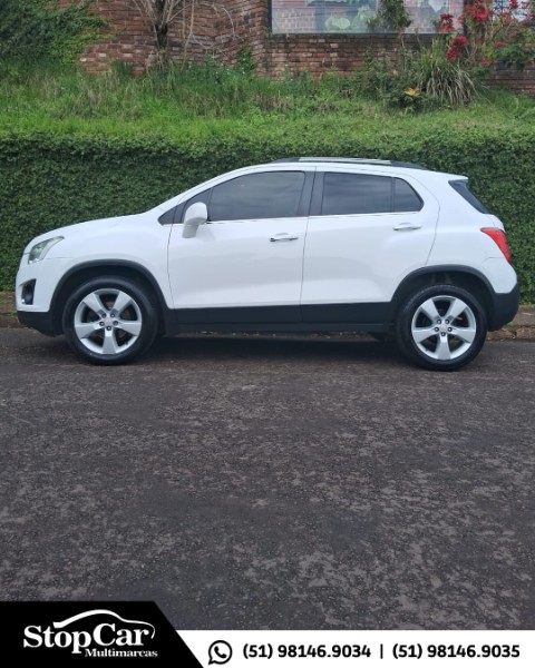 CHEVROLET TRACKER 1.8 LTZ AT 2014/2014 STOPCAR MULTIMARCAS ESTRELA / Carros no Vale