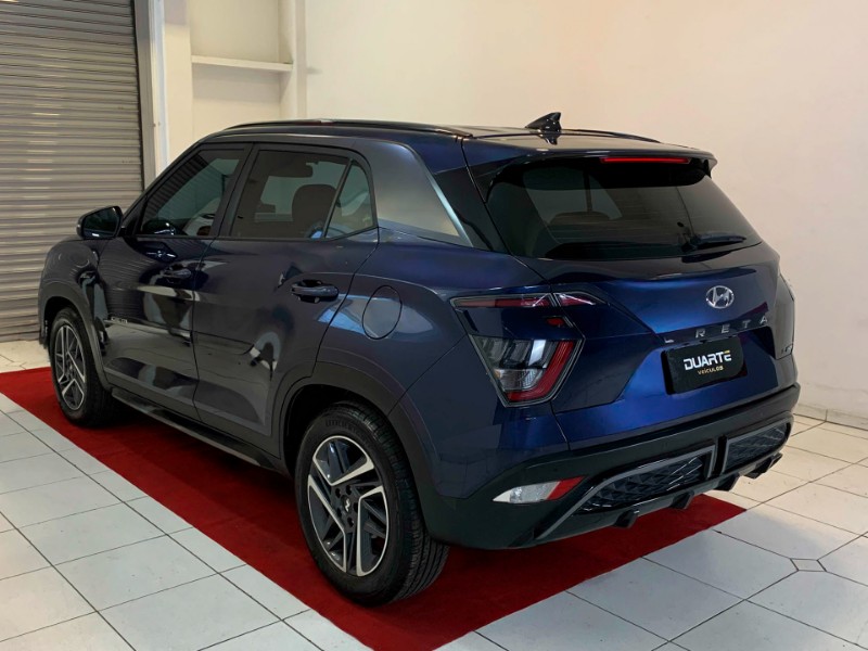 HYUNDAI CRETA 1.0 TGDI FLEX N LINE AUTOMÁTICO 2022/2023 DUARTE VEÍCULOS PORTO ALEGRE / Carros no Vale