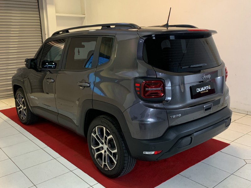 JEEP RENEGADE 1.3 LONGITUDE T270 TURBO 2022/2022 DUARTE VEÍCULOS PORTO ALEGRE / Carros no Vale