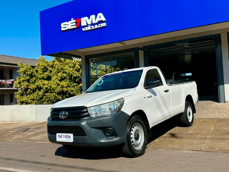 TOYOTA HILUX 2.8 4X4 CS 16V TURBO 2016/2017 SÉTIMA VEÍCULOS GUAPORÉ / Carros no Vale