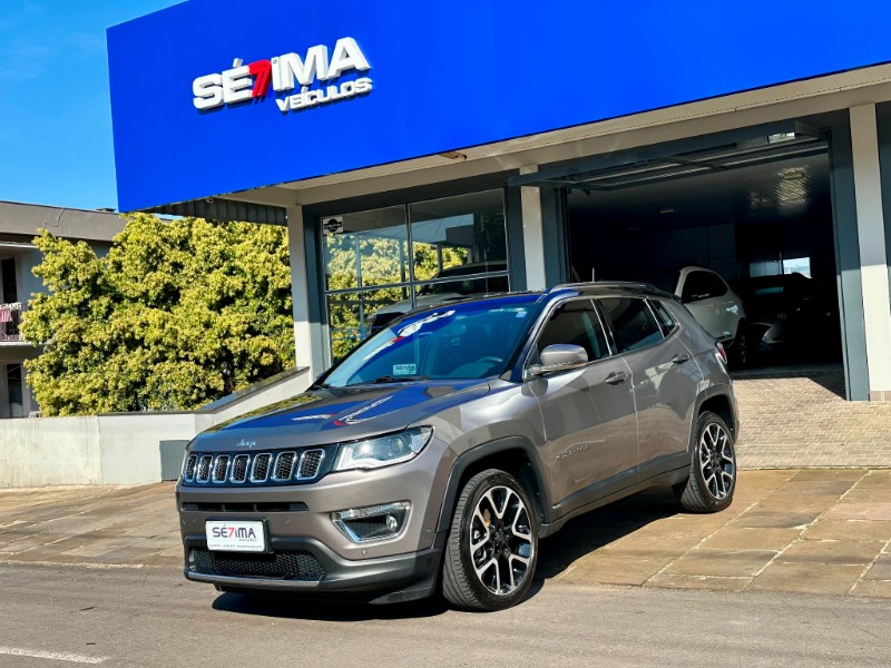 JEEP COMPASS LIMITED 2.0 16V FLEX 2020/2021 SÉTIMA VEÍCULOS GUAPORÉ / Carros no Vale