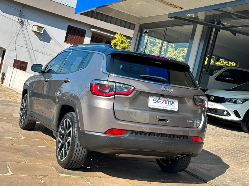 JEEP COMPASS LIMITED 2.0 16V FLEX 2020/2021 SÉTIMA VEÍCULOS GUAPORÉ / Carros no Vale