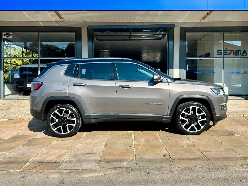 JEEP COMPASS LIMITED 2.0 16V FLEX 2020/2021 SÉTIMA VEÍCULOS GUAPORÉ / Carros no Vale
