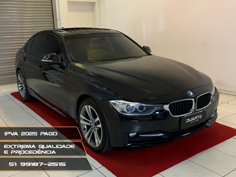 BMW 328i 2.0 SPORT GP 16V ACTIVEFLEX 4P AUTOMÁTICO 2015/2015 DUARTE VEÍCULOS PORTO ALEGRE / Carros no Vale