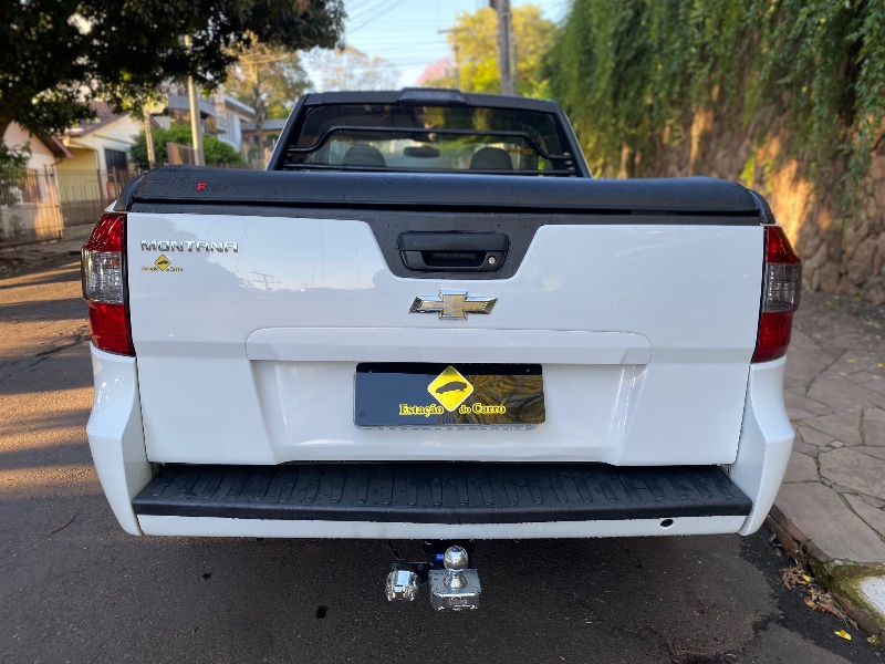 CHEVROLET MONTANA LS 1.4 ECONOFLEX 8V 2P 2018/2019 ESTAÇÃO DO CARRO ESTRELA / Carros no Vale