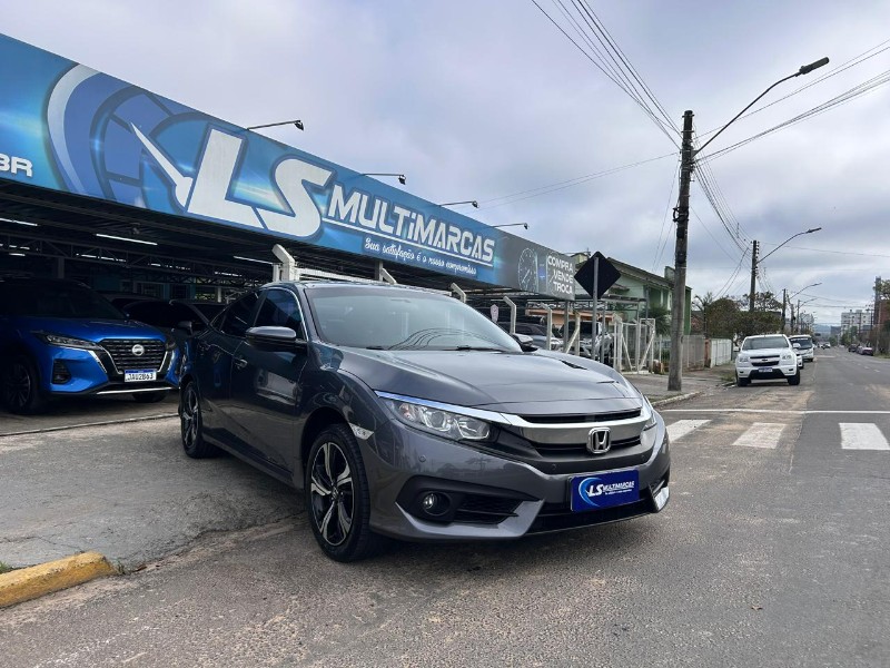 HONDA CIVIC SEDAN EXL 2.0 FLEX 16V AUT.4P 2018/2018 LS MULTIMARCAS VENÂNCIO AIRES / Carros no Vale