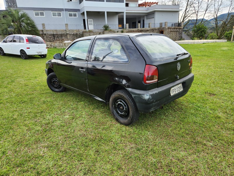 VOLKSWAGEN GOL 1.0 I 8V 1996/1997 TS VEÍCULOS ANTA GORDA / Carros no Vale