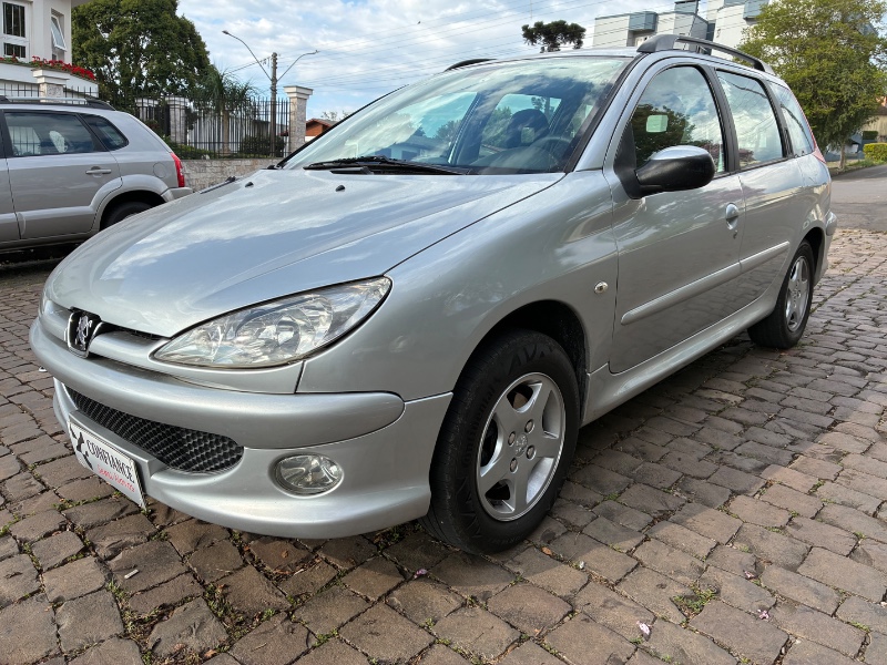 PEUGEOT 206 SW FELINE 1.6 16V FLEX 2007/2008 COMPLETO VEÍCULOS GUAPORÉ / Carros no Vale