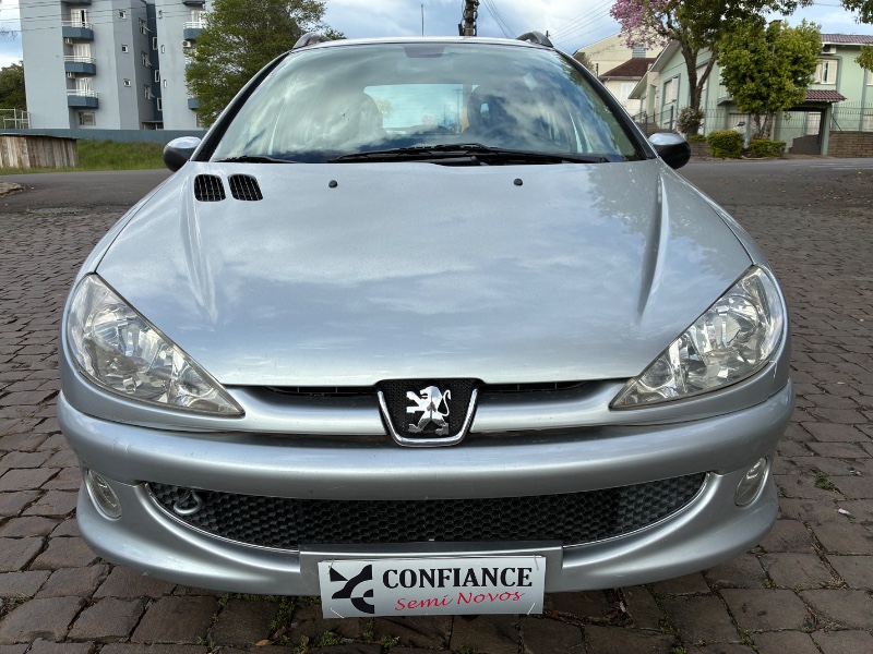 PEUGEOT 206 SW FELINE 1.6 16V FLEX 2007/2008 COMPLETO VEÍCULOS GUAPORÉ / Carros no Vale