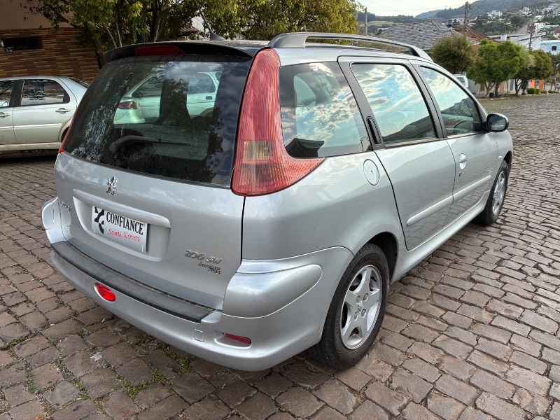PEUGEOT 206 SW FELINE 1.6 16V FLEX 2007/2008 COMPLETO VEÍCULOS GUAPORÉ / Carros no Vale