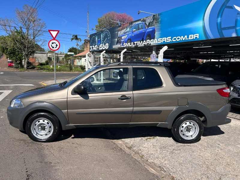 FIAT STRADA WORKING 1.4 MPI FIRE FLEX 8V CD 2016/2016 LS MULTIMARCAS VENÂNCIO AIRES / Carros no Vale