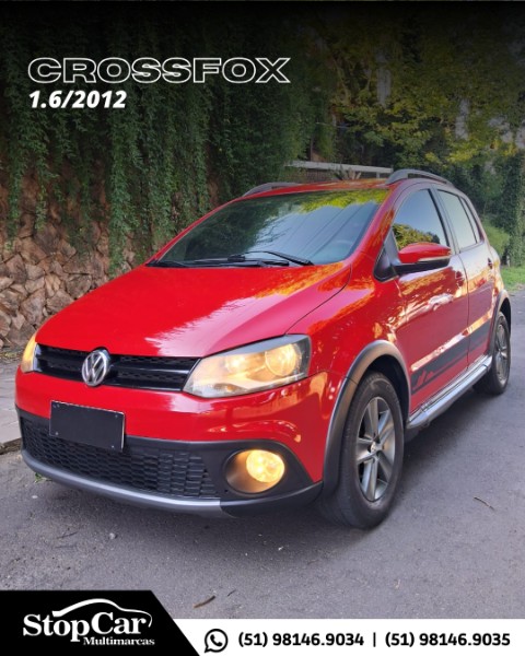 VOLKSWAGEN CROSSFOX 1.6 MI 2012/2012 STOPCAR MULTIMARCAS ESTRELA / Carros no Vale