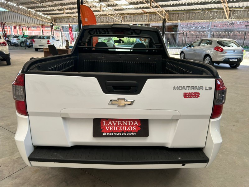 CHEVROLET MONTANA LS 1.4 ECONOFLEX 8V 2P 2012/2013 LAVENDA VEÍCULOS ARROIO DO MEIO / Carros no Vale