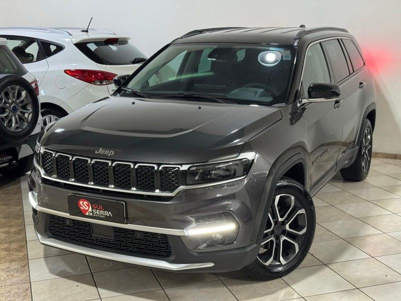 JEEP COMMANDER 1.3 LIMITED T270 16V 4X2 TURBO 2023/2024 SUL SERRA MOTORS CAXIAS DO SUL / Carros no Vale JEEP COMMANDER 1.3 LIMITED T270 16V 4X2 TURBO 2023/2024 SUL SERRA MOTORS CAXIAS DO SUL / Carros no Vale